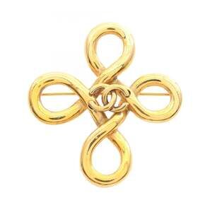 Chanel Cc Logo Brooch Metal #229055C75B